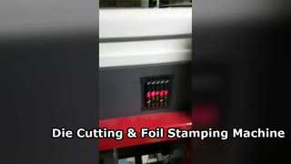 Машина для высечки и тиснения фольгой под высоким давлением