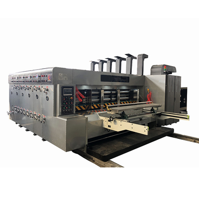гофрированная печатная машина 220pcs/Min Flexo - штабелеукладчик доски роторный умирает машина резца