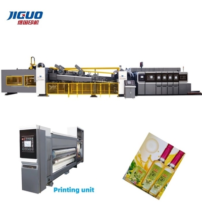 Купить High Speed Flexo Printing And Slotting And Die Cutting Machine For Corrugated Box online manufacture