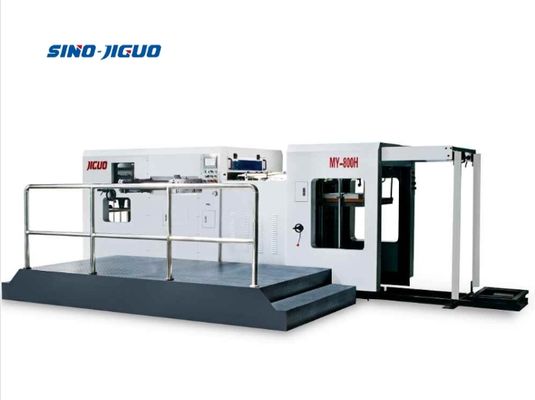 Купить Automatic Die Cutter Creasing JIGUO MY-800H Ideal For Stickers Hang Tags Corrugated Packages online manufacture