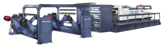 Купить JIGUO ZWC-1400-4 Paper Sheeter Cutter Machine,Maximum cutting meter speed:Maximum cutting meter speed,Maximum cutting speed:300cuts/min,Cutting accuracy：+/-1mm online manufacture