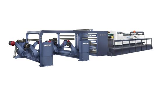 Купить JIGUO ZWC-1700-4 Paper Sheeter Cutter Machine，Reference weight of cutting paper：50-500g/m2，Max.Diameter of paper：1650mm(65〃)Max，Maximum cutting meter speed：300m/min online manufacture