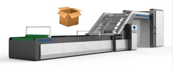 Купить Высокоскоростная автоматическая флют-ламинационная машина JIGUO FMZ-1700, макс. размер листа: 1700*1450 мм, скорость машины: 164 м/мин (15000 листов/час) online manufacture