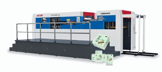 Купить JIGUO MYP-1050 Быстрая автоматическая высекальная и рицовочная машина, Макс. размер резки:	1040×740мм, Макс. скорость высечки: 10000с/ч, Макс. скорость рицовки	: 8500с/ч online manufacture
