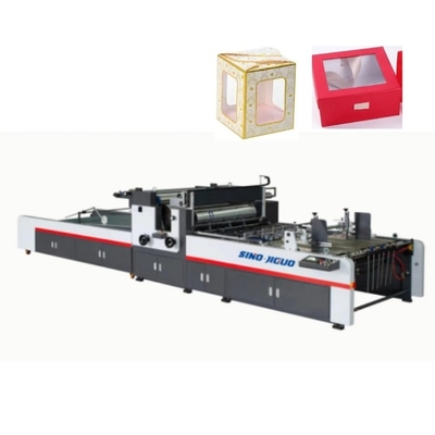 коробка 100×100mm бумажная наклеивая машину 11000shipping и регулируя машину оконной коробки латая