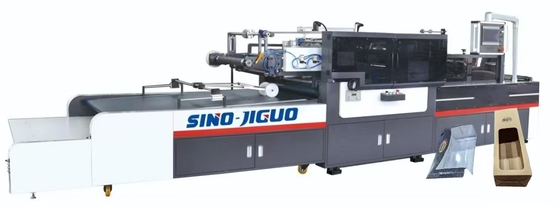JIGUO TC-1250Q Full Servo Интеллектуальная угловая режущая и линейная прессующая окновая машина, толщина пленки (мм): 0,03-0,3 мм,V Максимальная скорость резки. Рабочая скорость:15000+ с/ч (работы по резке и увеличению углов)