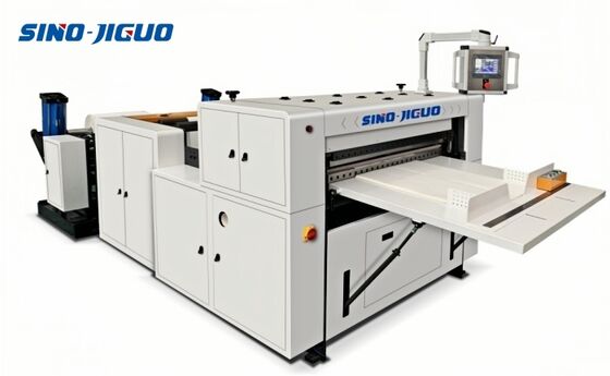 ZWC-1100D Roll Sheet Cutter Machine Heavy-Duty Automatic Cutter For Wripping Paper Packing Bags And Non-woven Towel